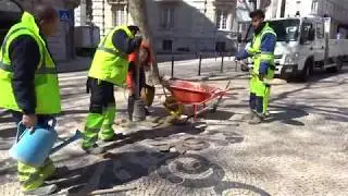 Lisbonne Portugal Lisboa 2018 #1 Coeur de pierre