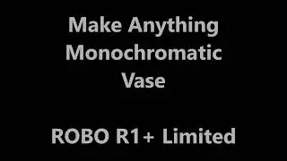 Make Anything Mono Chromatic Vase Time Lapse