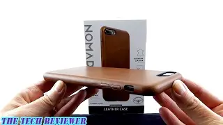 Better than the Apple Leather Case? Nomad Leather Case for iPhone 7 Plus!
