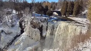 Webster Falls in Dundas, Ontario, Canada
