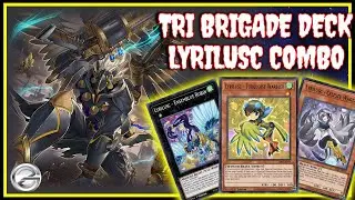YOU NEED TO TRY THIS! Tri-Brigade with Lyrilusc is BROKEN! | Yu-Gi-Oh! Duel Links