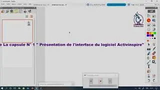 Capsule N&deg; 1 Pr&eacute;sentation de l'interface du logiciel Activinspire 2