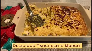 Tahcheen e Morgh- Persian classic dish!