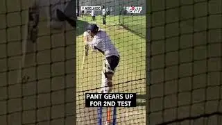 PANT-tastic net session for Rishabh Pant ahead of the upcoming Adelaide Test | Sports Today