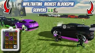 👜💰Roblox BlockSpin: Looting the Most Lavish Servers!🏦 🔥