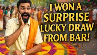 Onam Vibes Gone Crazy 🎉| Friend Wins Surprise Lucky Draw Gift! 😂✨ | Party & Fun Moments