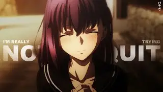 88strait - i&rsquo;m really trying not to quit (lyrics) [amv]