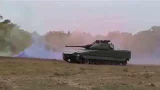 Stridsförevisning, P 7 Regementets Dag 2019, Bv 206, Strv 122, Strf 9040C, Trptppatgb 360
