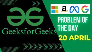 Geeks For Geeks | POTD- 20 | April | Union of Two Sorted Arrays