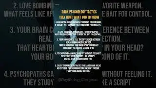 Dark Psychology Tricks You Want To Avoid