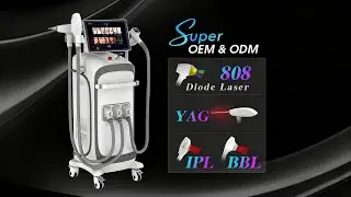 2025 New Tech IPL BBL YAG DPL 808 Diode Laser Hair Removal Tattoo Removal Skin Rejuvenation Machine