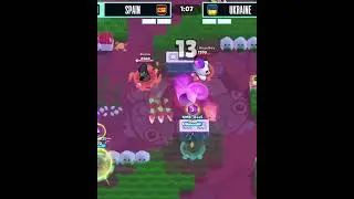 URKRAINE VS SPAIN #shorts #brawlstars #ukraine #homecast #brawlstarstiktok #brawlin #twitch