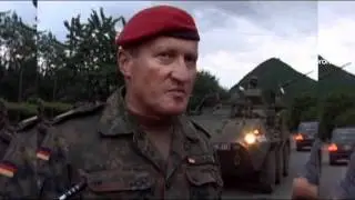 Sırplar NATO konvoyuna geçit vermedi