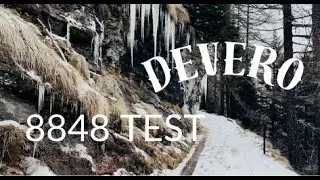 DEVERO | Recensione SKI JACKET  8848 con ghiaccio e neve 