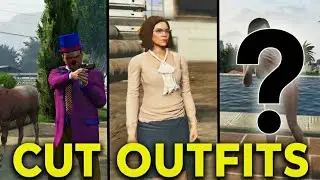 Вырезанные из бета-версии GTA 5 костюмы | Удалённая одежда из бета-версии, которую вы никогда не ...