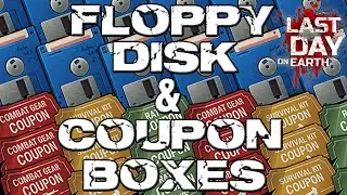 FLOPPY DISK & OPENING ALL COUPON BOXES - SEASON 35 - LAST DAY ON EARTH - LDOE