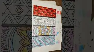 Mind Relaxing Colouring | Copic Marker | Colour Pencil | Crayon Oil | Pastel