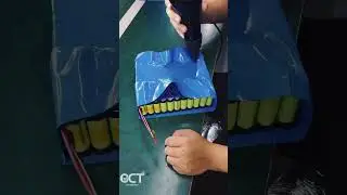 18650 lithium battery 3350mah3S32P, the whole assembly process#factory #batterypack #battery #18650