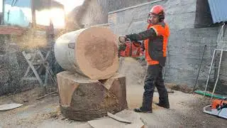 STIHL MS 881 & HUSQVARNA 3120 XP.