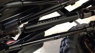 TRX4 CVD Driveshafts Upgrade (GPM Racing)Steel Adjustable Main Shafts with Alloy Body)-RC OVERDOSE