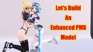 [MMD-Blender] Let's Build An Enhanced PMX Model