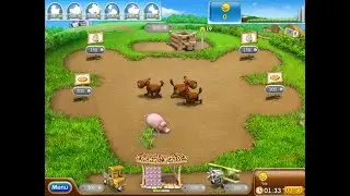 Farm Frenzy 2 Part 15 (Powder Street 4) GOLD TIME & AWARD !!