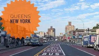 Hillside Avenue Queens Newyork Jan 01 2026  (between Sutphin Blvd and 169 street) #newyork #newyear 