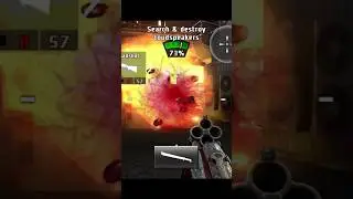 DEAD TRIGGER 2 MERRY QUADSHOT VS QUAD DAMAGE KAMIKAZE MASSACRE COMPARISON#short #dt2
