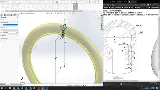 Solidworks Intermediate Part - Revolve Practice