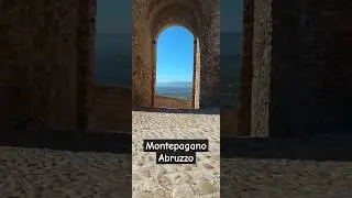 Montepagano: взгляд на бесконечность - Абруццо - 🇮🇹🏛️🏘️🌊 #italia #tourism #travel