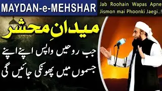 Jab Roohain Wapas Apne Apne Jismon main Phoonki Jaegi | Maydan-e-Mahshar | Maulana Tariq Jameel