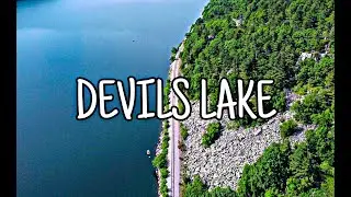 DJI Mavic Mini Explores Devil's Lake State Park Wisconsin Drone Footage