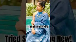 #conceptbyme #selfedited #selfstyled #sareefromtyohaarbypeacock #recordedbyhubby