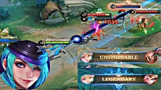 37 Kills UNSTOPPABLE  100% Damage Layla MVP!! - Build Top 1 Global Layla ~MLBB