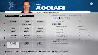 NHL 23 St. Louis Blues Roster