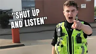 UK Cop REFUSES TO GIVE ID... But Auditor SHUTS HIM DOWN HARD!