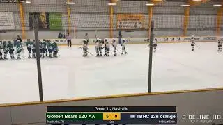 Golden Bears 12U AA @ TBHC 12u orange (2025.11.14)
