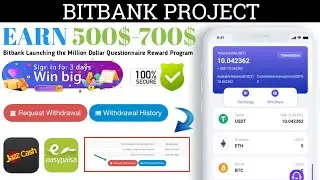 BITBANK Live Payment Proof🧾🤑 | Best Crypto Management & Earning Project Review | How To Start Today?