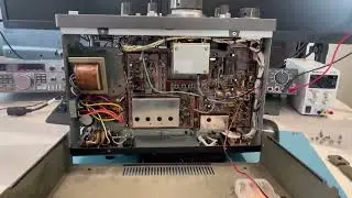 Yaesu FRG7700 & Kenwood R300 for testing and upgrades, PART 1 VFO light replace with LED.