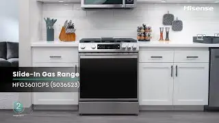 Hisense Slide-in Natural Gas Range | Mo. HFG3601CPS