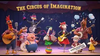 The Barnyard Rockers: The Circus of Imagination 🎪 Music for Creative Kids!