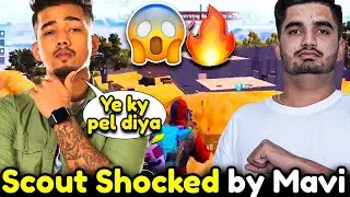Scout Shocked by Mavi😱 | Team Mavi B2B Wiped 4 Squad😱