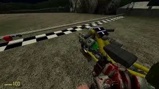 Garry's mod acf bike mobenix race run with wire timer