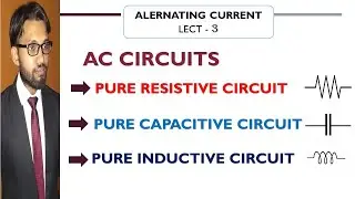 AC LECT 3 (AC CIRCUITS WITH- RESISTOR , INDUCTOR & CAPACITOR)