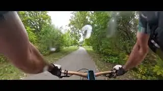 Summer Fat Biking in Don Valley Trails, Toronto 14