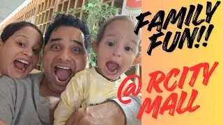Exploring RCITY Mall with Prisha! Food, Fun & Shopping 🍔🎈