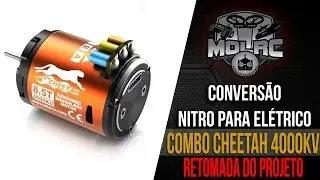 HSP Tyranossaurus Conversão para Elétrico (Motor Cheetah 4000KV) |  automodelo | rc | aeromodelismo