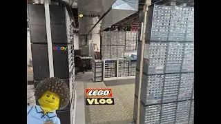Staying Warm in Our Ultra Busy LEGO Bricklink Store sorting Thousands of Parts/ Awaiting eBay Live