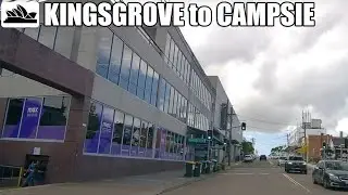 4K Sydney drive: Kingsgrove to Campsie