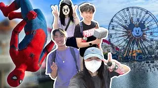 first time at Disney California Adventure! | avengers campus, cars land, and memorable merch :D